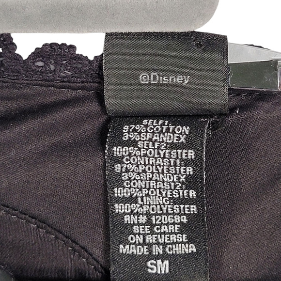 Disney Alice in Wonderland Corset Dress XS Halloween Gothic Cosplay Blue Black - Picture 7 of 15